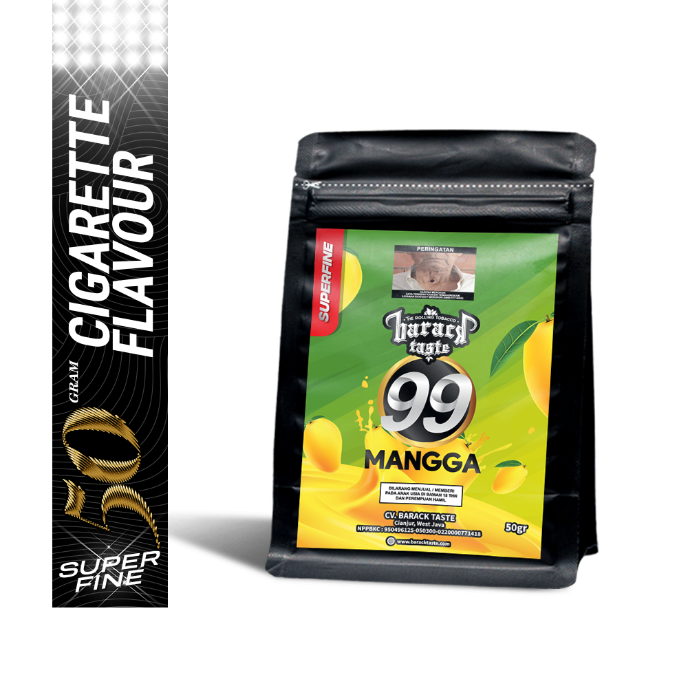 Barack Taste 99 Mangga 50g 🍂 ‣ Hand Rolling Tobacco 👍